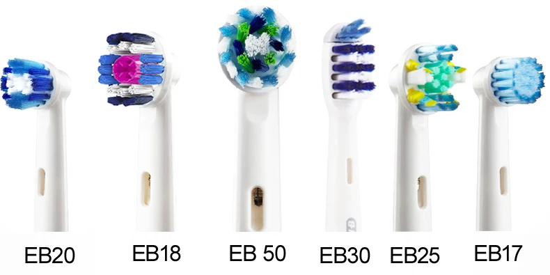 Oral B Electric Toothbrush Head Deep Clean Replaceable Teeth brush Head for D12013/D16523 4 heads EB30/17/18/20/25/50