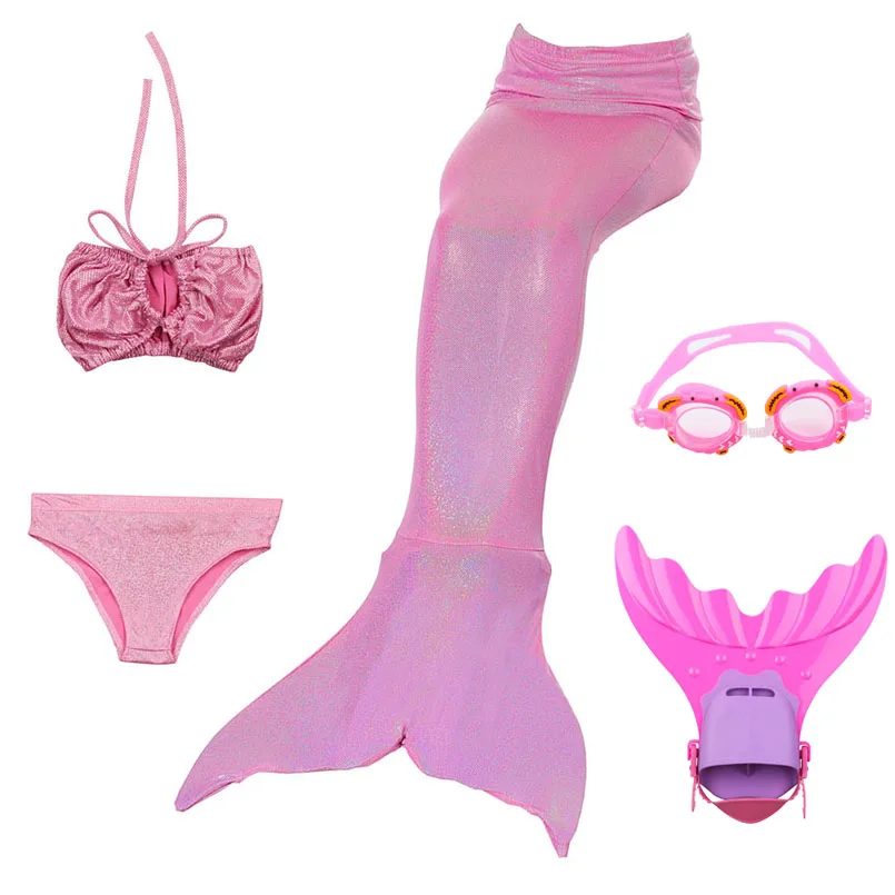 5PCS Girls Mermaid Swimsuit Bikini with Monofin Kids Mermaid Tail Swimwear Child Bathing Beach Wear Swim Mermaid Tails Clothes
5PCS Girls Mermaid Swimsuit Bikini with Monofin Kids Mermaid Tail Swimwear Child Bathing Beach Wear Swim Mermaid Tails Clothes