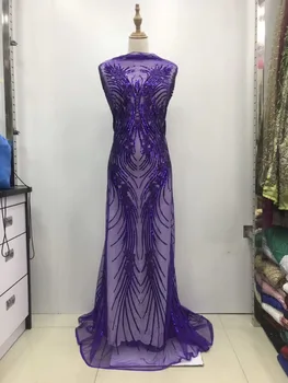 2019 African sequins Lace Fabric Latest Tulle Embroidered Lace Nigeria 5 Yards/Pcs For Wedding
2019 African sequins Lace Fabric Latest Tulle Embroidered Lace Nigeria 5 Yards/Pcs For Wedding
