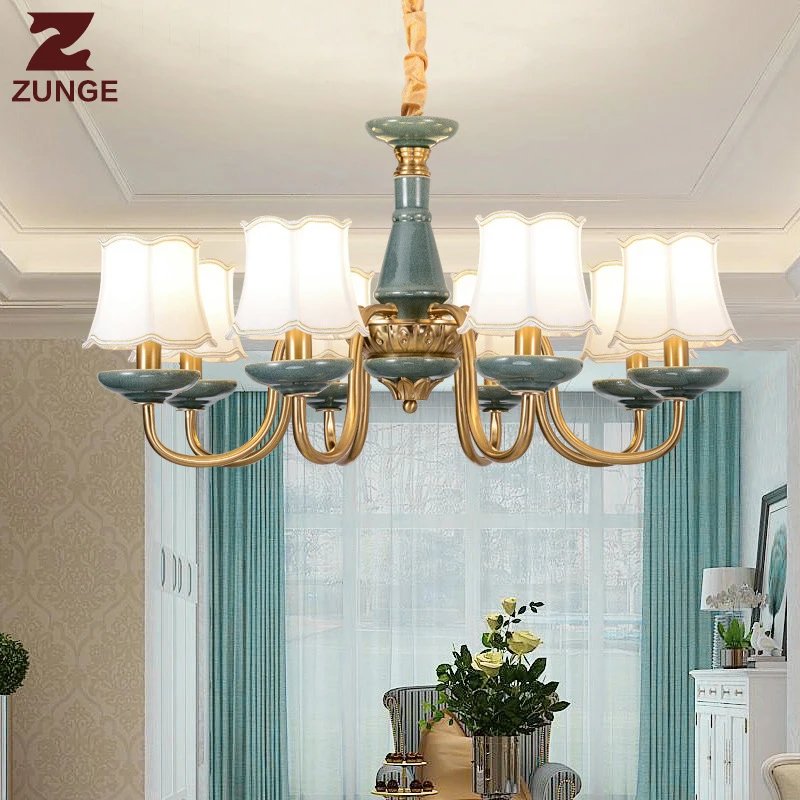 Modern LED luxury Chandelier Light 818 in the Living Room large iron ceramic fabric lighting fixtures lampadari lustre para sala
Modern LED luxury Chandelier Light 818 in the Living Room large iron ceramic fabric lighting fixtures lampadari lustre para sala