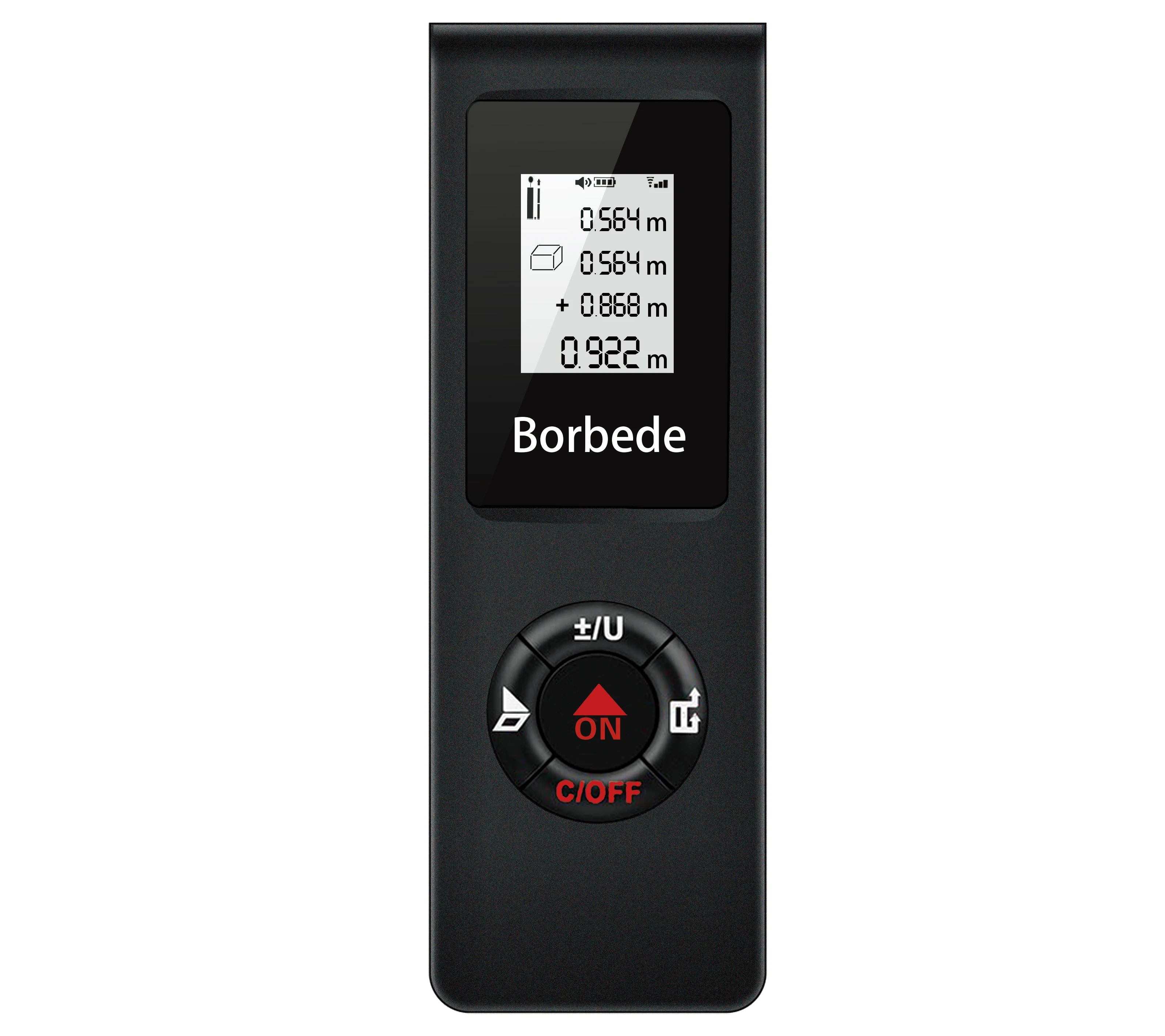 Laser range finder 40 meters handheld small and light, length area volume Pythagorean calculation, carry around
Laser range finder 40 meters handheld small and light, length area volume Pythagorean calculation, carry around