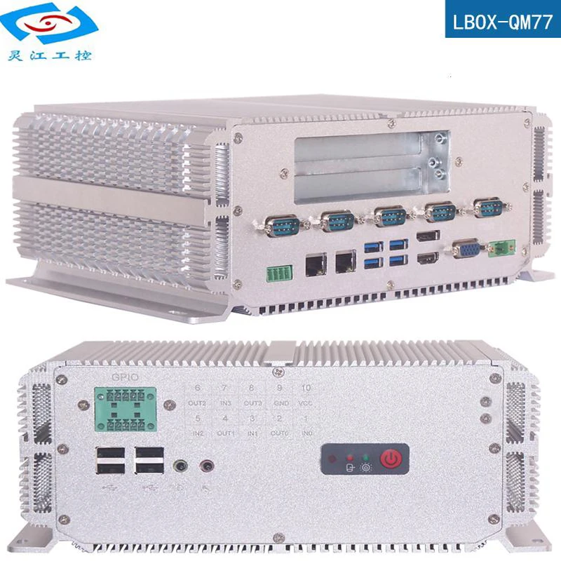 Industrial Computer with PCI slot intel core i3 3110M 8xUSB Mini PC 8GB 128GB SSD 2 LAN RJ45 6 COM
Industrial Computer with PCI slot intel core i3 3110M 8xUSB Mini PC 8GB 128GB SSD 2 LAN RJ45 6 COM