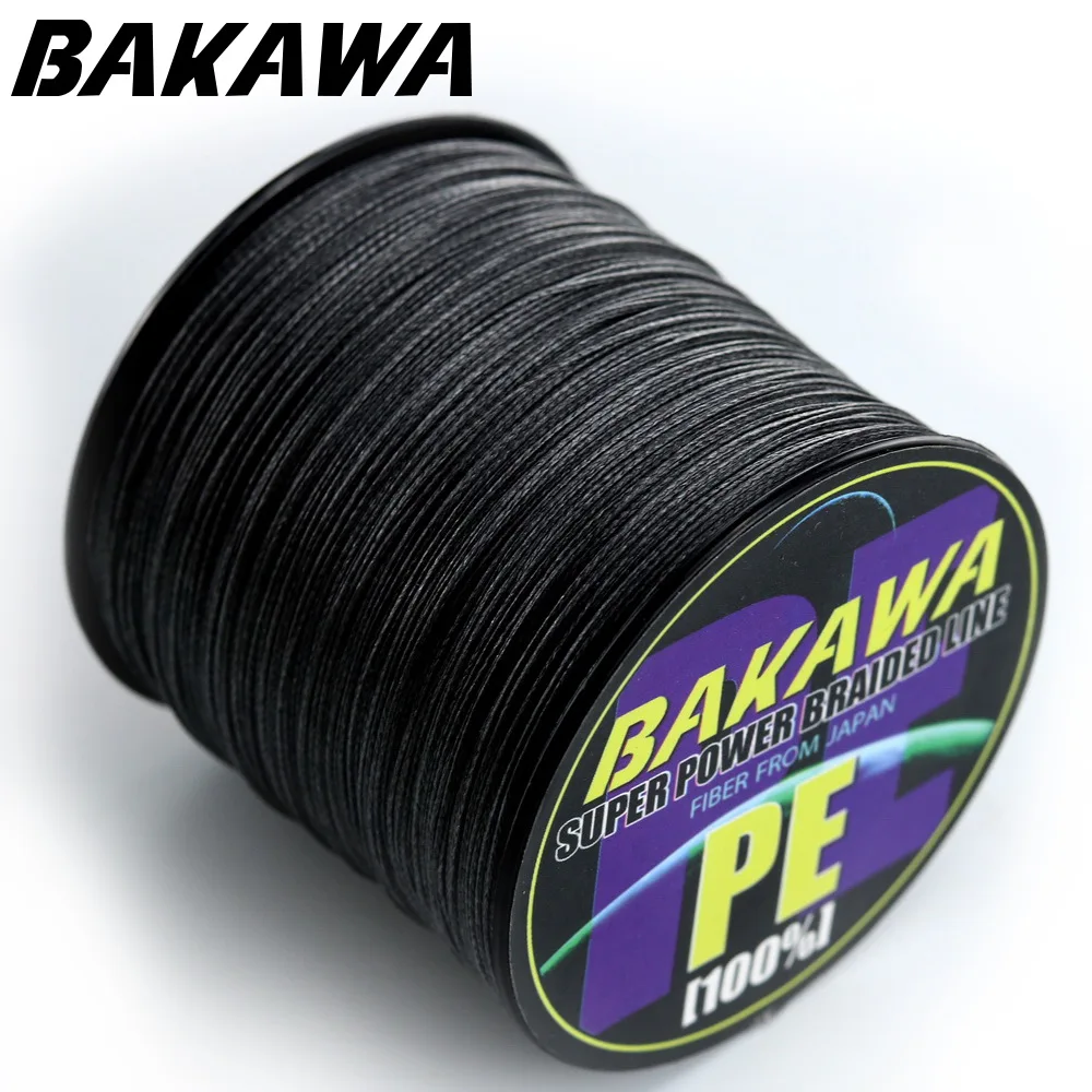 BAKAWA 8 braid 4 Strands 300M PE Braided Fishing Line Japan Multicolour Saltwater Fishing Weave Superior tresse peche accessorie
BAKAWA 8 braid 4 Strands 300M PE Braided Fishing Line Japan Multicolour Saltwater Fishing Weave Superior tresse peche accessorie