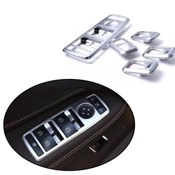 JEAZEA New 5Pcs Matt Chrome Door Window Switch Panel Cover Trim for Mercedes Benz C ML GLK Class W176 W246 W204 W212 W218 X204
JEAZEA New 5Pcs Matt Chrome Door Window Switch Panel Cover Trim for Mercedes Benz C ML GLK Class W176 W246 W204 W212 W218 X204