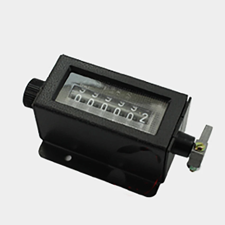 

D94-S 6-digit Counters Pull Mechanical Counter Clockwise Rotation Manual Reset Industrial Revolution Table 0-999999