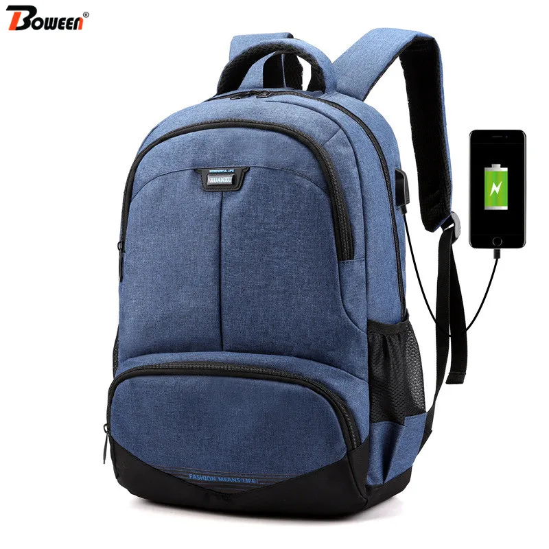 Man Backpack High Quality Oxford Usb Student College School BackPack Women Large School Bag Boy Girl Teenage Bagpack Male 2019
Man Backpack High Quality Oxford Usb Student College School BackPack Women Large School Bag Boy Girl Teenage Bagpack Male 2019