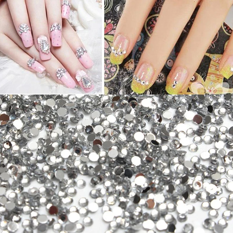 1000PCS/Pack Crystal Clear AB Rhinestones Nail Rhinestones For Nails 3D Nail Art Decorations Gems
1000PCS/Pack Crystal Clear AB Rhinestones Nail Rhinestones For Nails 3D Nail Art Decorations Gems