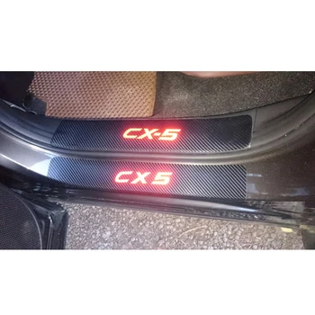 carbon fiber vnyl door sill scuff plate welcome pedal threshold Protect Stickers For mazda CX-5 CX5 2014 2015 8pcs car styling
carbon fiber vnyl door sill scuff plate welcome pedal threshold Protect Stickers For mazda CX-5 CX5 2014 2015 8pcs car styling