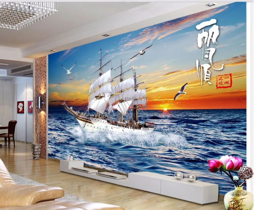 Custom photo 3d room wallpaper Vertical horizontal sea smooth sailing decoration painting 3d wall murals wallpaper for walls 3 d
Custom photo 3d room wallpaper Vertical horizontal sea smooth sailing decoration painting 3d wall murals wallpaper for walls 3 d