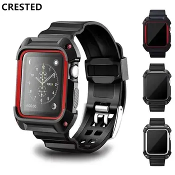 Sport Strap For Apple Watch Band Apple Watch 4 3 Case Iwatch Band 42mm/38mm 44mm 40mm Correa Pulseira Protective cover
Sport Strap For Apple Watch Band Apple Watch 4 3 Case Iwatch Band 42mm/38mm 44mm 40mm Correa Pulseira Protective cover
