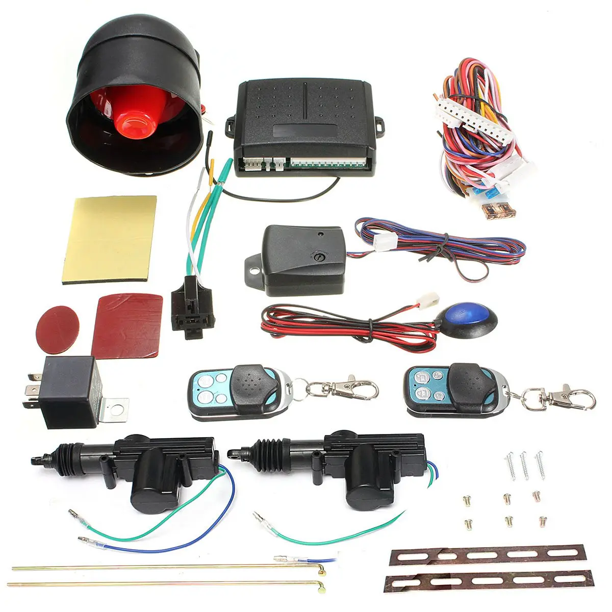 Universal Alarm Systems Car Auto Remote Central Kit Door Lock Locking Vehicle Keyless Entry System With Remote Controllers
Universal Alarm Systems Car Auto Remote Central Kit Door Lock Locking Vehicle Keyless Entry System With Remote Controllers
