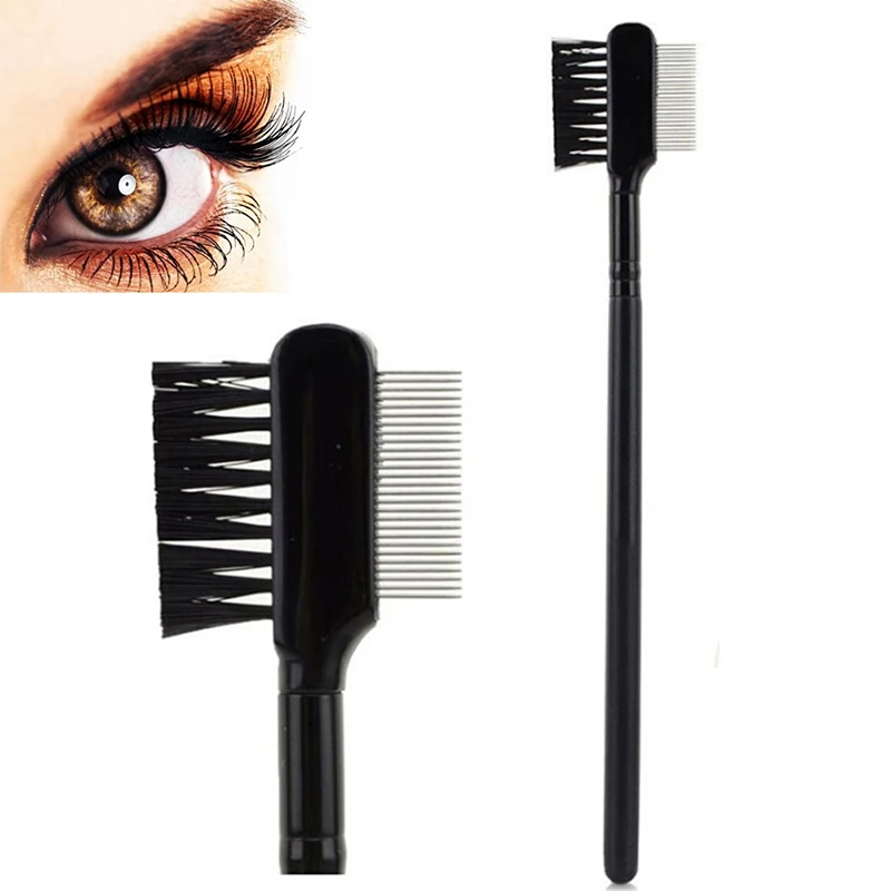 New Hot Selling High Quality Steel Eyebrow Eyelash Dual-Comb Extension Brush Metal Comb Cosmetic Makeup Tool Wholesale Retail
New Hot Selling High Quality Steel Eyebrow Eyelash Dual-Comb Extension Brush Metal Comb Cosmetic Makeup Tool Wholesale Retail