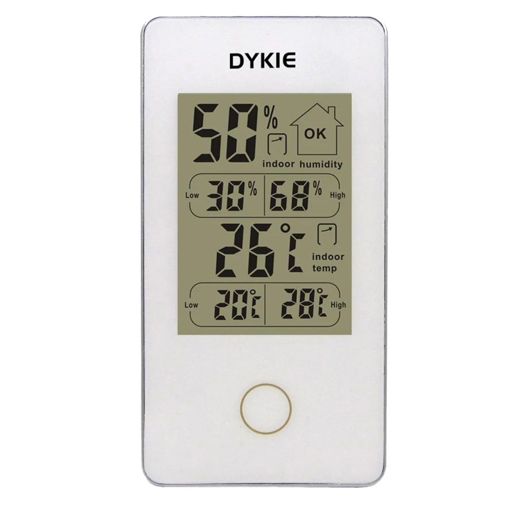 Indoor Humidity Temperature Monitor Celsius & Fahrenheit Digital Thermometer with Large Display Screen
Indoor Humidity Temperature Monitor Celsius & Fahrenheit Digital Thermometer with Large Display Screen