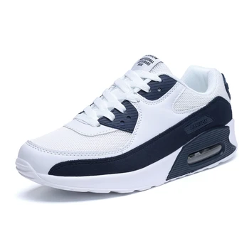 Running Shoes For Men Air Cushion Athletic Sneakers Unisex Leather Breathable Sports Shoes With Good Quality schoenen mannen
Running Shoes For Men Air Cushion Athletic Sneakers Unisex Leather Breathable Sports Shoes With Good Quality schoenen mannen