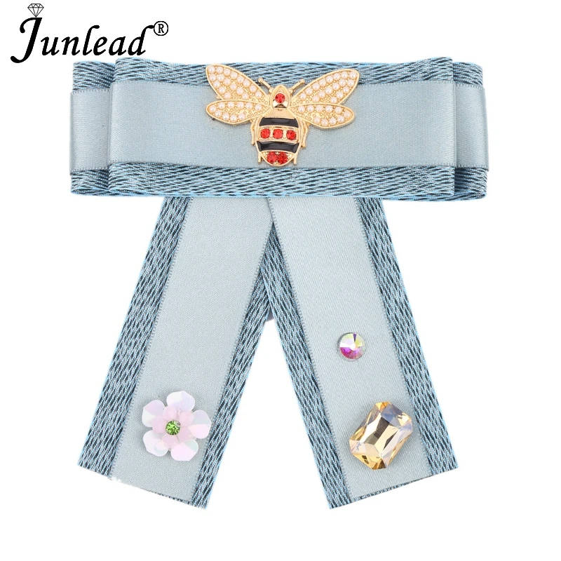 Junlead Bowknot Clip Up Pins Collar Tie Corsage Broche Dress Shirts Fabric Ribbon Cute Jewelry Animal Bee Bow Brooches For Women
Junlead Bowknot Clip Up Pins Collar Tie Corsage Broche Dress Shirts Fabric Ribbon Cute Jewelry Animal Bee Bow Brooches For Women