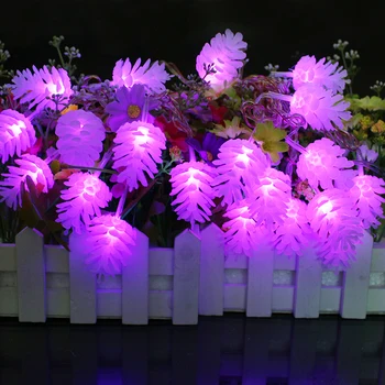 4m 20 LEDs AC220V Little Pinecone RGB LED String Light Holiday Lighting with Eu plug for Home Christmas/party/Wedding Decoration
4m 20 LEDs AC220V Little Pinecone RGB LED String Light Holiday Lighting with Eu plug for Home Christmas/party/Wedding Decoration