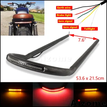 7.6" Wide Upswept Long Rear Seat Frame Loop Hoop For Honda Yamaha Suzuki Kawasaki Brat Cafe Racer LED Brake Stop Light 7/8" Tube
7.6" Wide Upswept Long Rear Seat Frame Loop Hoop For Honda Yamaha Suzuki Kawasaki Brat Cafe Racer LED Brake Stop Light 7/8" Tube