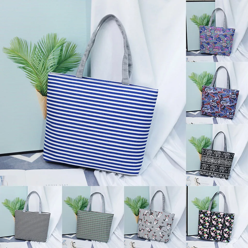 Женская модная Холщовая Сумка для покупок отдыха сумочка сумки-мессенджеры