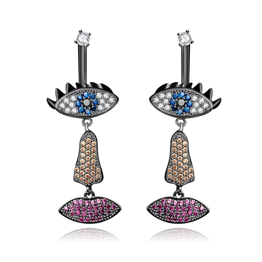 Special Design Fashion Trendy Eyes Nose Mouth Shape Women Drop Earrings Unique Jewelry Girl Party OL style Accessories Gift
Special Design Fashion Trendy Eyes Nose Mouth Shape Women Drop Earrings Unique Jewelry Girl Party OL style Accessories Gift
