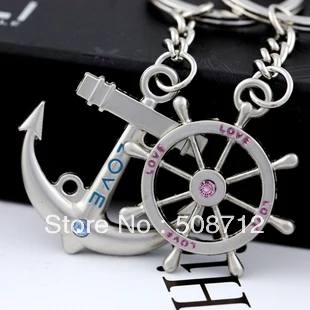 Free ship!!! 20pairs/lot Love Anchor&steering wheel Couple Key Chain New for Lovers Keyring Keyfob Gift
Free ship!!! 20pairs/lot Love Anchor&steering wheel Couple Key Chain New for Lovers Keyring Keyfob Gift