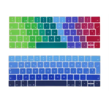 Spanish EURO Enter keyboard Cover for 2016-2018 Macbook Pro 13 15 inch with Touch Bar New Model A1706 A1707
Spanish EURO Enter keyboard Cover for 2016-2018 Macbook Pro 13 15 inch with Touch Bar New Model A1706 A1707