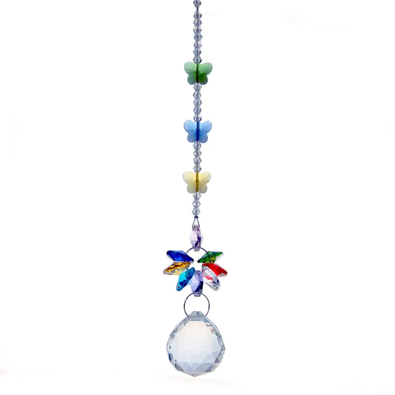 H&D Handmade 30mm Crystal Ball Chandelier Prisms Butterfly Ornaments Hanging Suncatcher (Clear)
H&D Handmade 30mm Crystal Ball Chandelier Prisms Butterfly Ornaments Hanging Suncatcher (Clear)