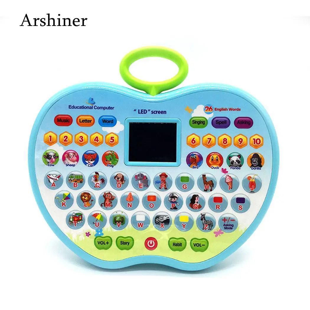 Engish and Chinese Learning Computer Children's Educational Toys for Kids Learning Machine Table Toys with Music and Light
Engish and Chinese Learning Computer Children's Educational Toys for Kids Learning Machine Table Toys with Music and Light