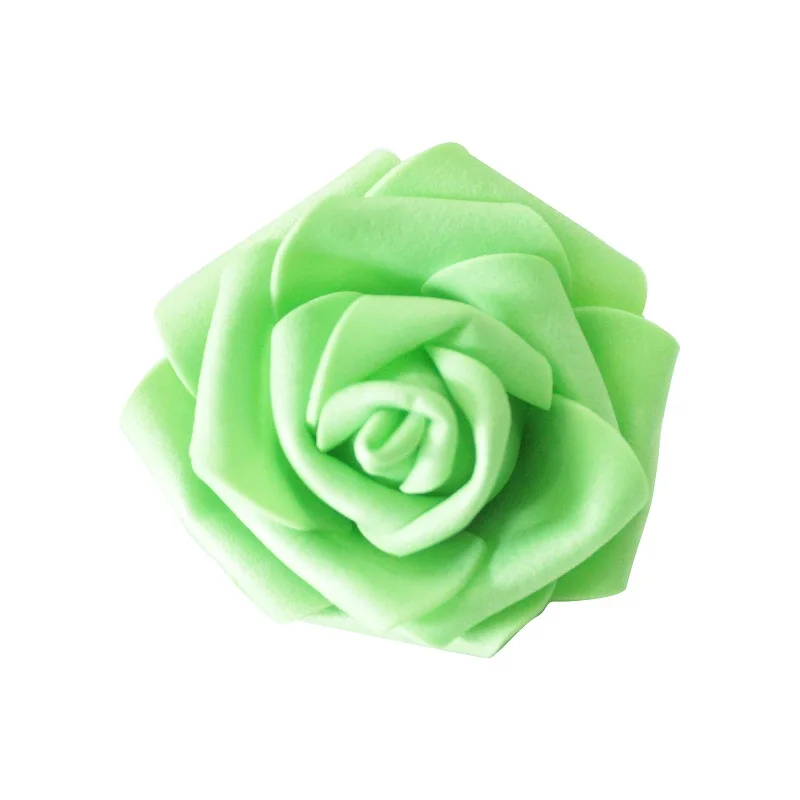 Roses Flowers Orange-Apricot Deco Wedding Table Decoration 7 cm 16 Foam Roses