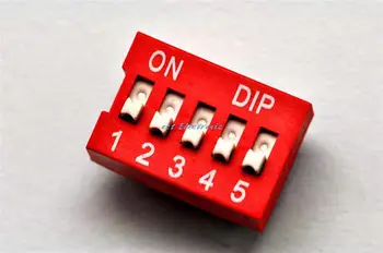 20pcs 5P level DIP 2.54MM red toggle switch coding dial switch data-chosen-switches
20pcs 5P level DIP 2.54MM red toggle switch coding dial switch data-chosen-switches