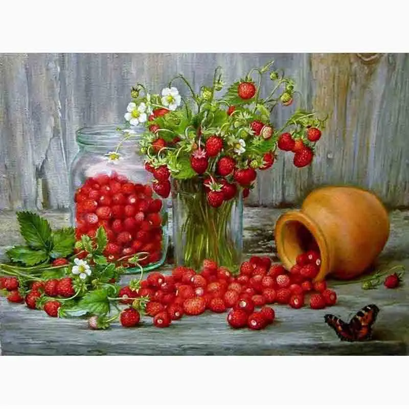 LZAIQIZG NEW 5D DIY Diamond Painting Fruit Raspberry Diamond Embroidery Cross Stitch Needlework Gift Full Rhinestone Decorate
LZAIQIZG NEW 5D DIY Diamond Painting Fruit Raspberry Diamond Embroidery Cross Stitch Needlework Gift Full Rhinestone Decorate