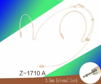 Headset Microphone (1/8" 3.5mm external screw lock Plug) For Wireless microphone system or PC
Headset Microphone (1/8" 3.5mm external screw lock Plug) For Wireless microphone system or PC