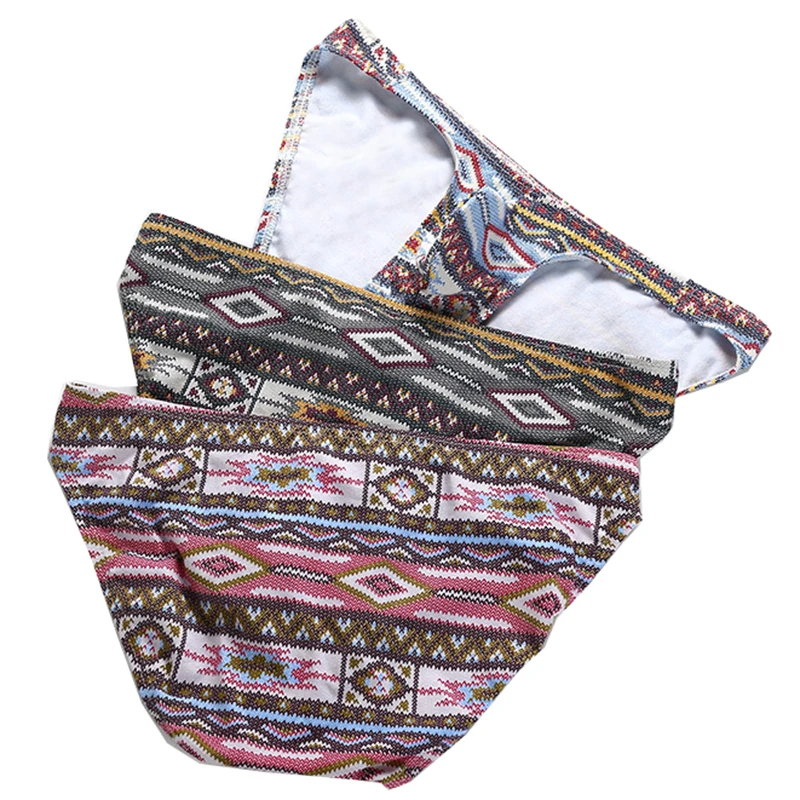WOXUAN Brand New Men Panties Male Low-waist Printing Breathable Men Sexy Underwear Small Underpants Men Gay Flax Briefs
WOXUAN Brand New Men Panties Male Low-waist Printing Breathable Men Sexy Underwear Small Underpants Men Gay Flax Briefs