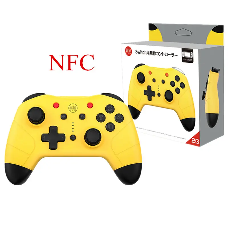 Nintend Switch Pro NFC Gamepad Wireless Bluetooth Controller Remote Gamepad For Nintendos Switch Console Joystick PC Smart Phone
Nintend Switch Pro NFC Gamepad Wireless Bluetooth Controller Remote Gamepad For Nintendos Switch Console Joystick PC Smart Phone