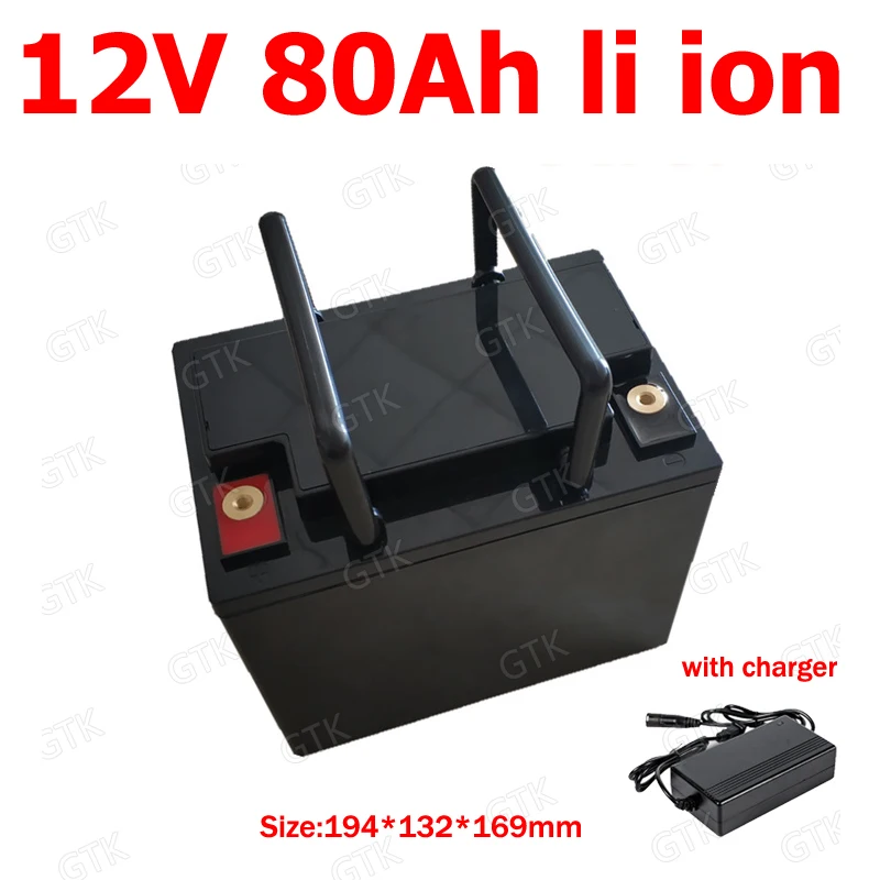 waterproof li ion 18650 battery 12v 80ah lithium bateriaBMS for Solar Inverter EV computer lamp Electric appliance +10A Charger
waterproof li ion 18650 battery 12v 80ah lithium bateriaBMS for Solar Inverter EV computer lamp Electric appliance +10A Charger