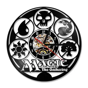 2019 Real Vinyl Wall Clock Design Decorative Bedroom Magic The Gathering Theme Cd Record Clocks Watch Home Decor Silent 12"
2019 Real Vinyl Wall Clock Design Decorative Bedroom Magic The Gathering Theme Cd Record Clocks Watch Home Decor Silent 12"