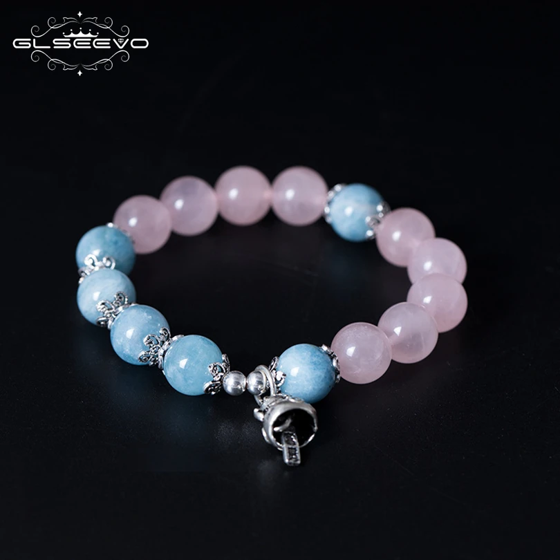 XlentAg Original 925 Sterling Silver Natural Stone Pink Crystal Aquamarine Adjustable Women's Bracelets Luxury Jewellery GB0081
XlentAg Original 925 Sterling Silver Natural Stone Pink Crystal Aquamarine Adjustable Women's Bracelets Luxury Jewellery GB0081