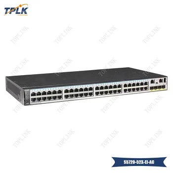 HUA WEI 48 Port Switch S5720 series original S5720-52X-EI-AC switch 48 ethernet ports 4 10 gigabit SFP Network switch hot sale
HUA WEI 48 Port Switch S5720 series original S5720-52X-EI-AC switch 48 ethernet ports 4 10 gigabit SFP Network switch hot sale
