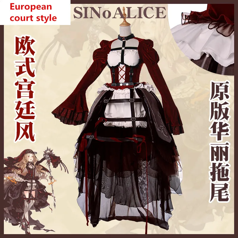 Game SINoalice Japan server SIN O ALICE red hat holy professional Monks cosplay costume Halloween Women Dress
Game SINoalice Japan server SIN O ALICE red hat holy professional Monks cosplay costume Halloween Women Dress