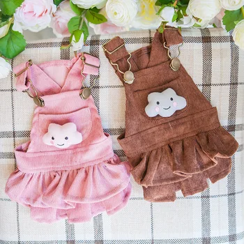Pet Dog Beautiful Cloud Pattern Suspender Skirt Autumn Winter Warm Dresses For Small Dogs DC776
Pet Dog Beautiful Cloud Pattern Suspender Skirt Autumn Winter Warm Dresses For Small Dogs DC776