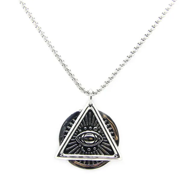 2019 All Seeing Eye Pendant 316L Stainless Steel Jewelry Mens God Eye Pendant Necklace
2019 All Seeing Eye Pendant 316L Stainless Steel Jewelry Mens God Eye Pendant Necklace