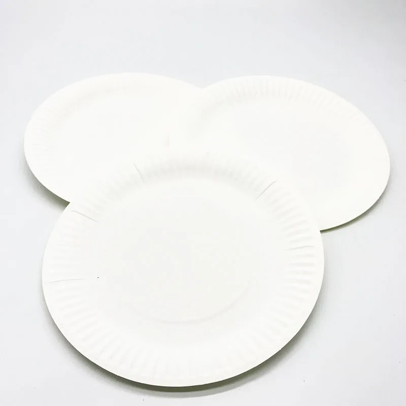 10pcs/lot 7inches paper plates plain color theme plates solid white color disposable dishes pure white paper plates
10pcs/lot 7inches paper plates plain color theme plates solid white color disposable dishes pure white paper plates