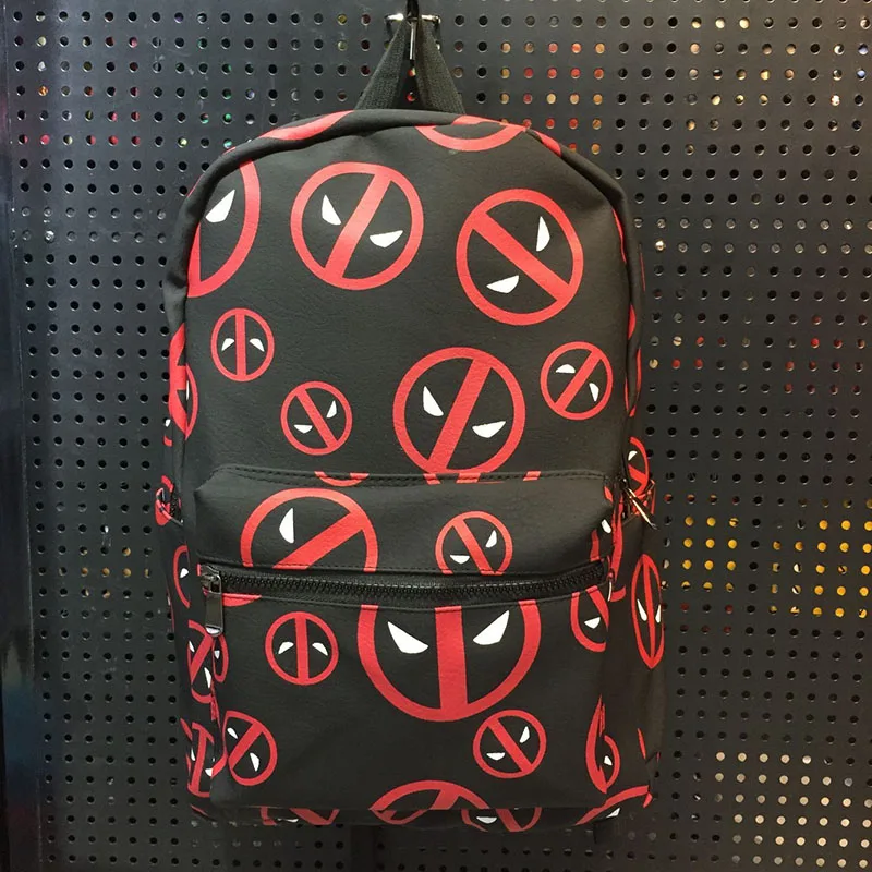 Deadpool anime PU backpack bag High Quality Backpacks for Teenage Girls Boys School Shoulder Bag Bagpack mochila
Deadpool anime PU backpack bag High Quality Backpacks for Teenage Girls Boys School Shoulder Bag Bagpack mochila