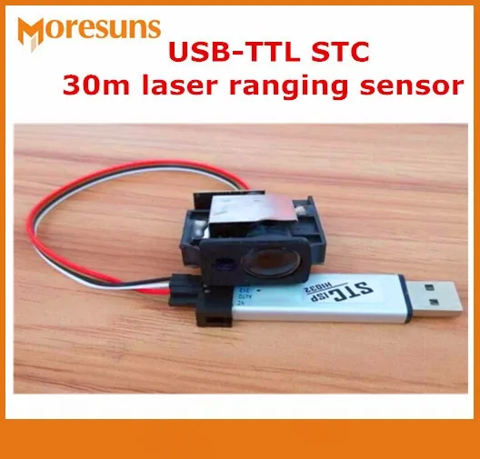 

Fast Free Ship OEM USB-TTL STC 30m laser ranging sensor/Laser ranging module,industrial laser Sensor Module