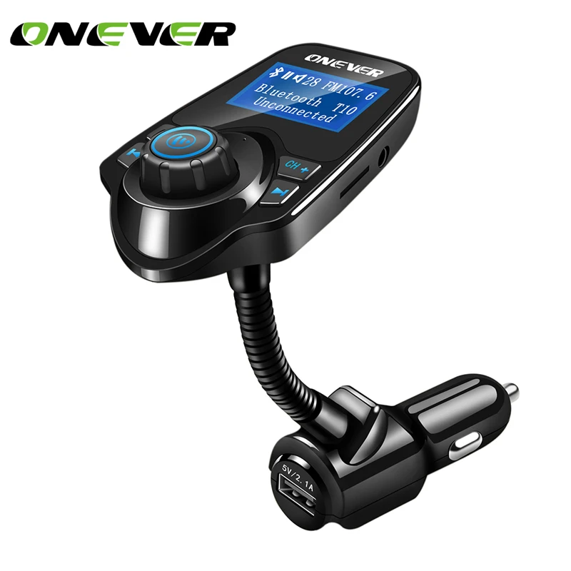 Onever Car MP3 Audio Player Bluetooth FM Transmitter Wireless FM Modulator Car Kit HandsFree LCD Display USB Charger
Onever Car MP3 Audio Player Bluetooth FM Transmitter Wireless FM Modulator Car Kit HandsFree LCD Display USB Charger