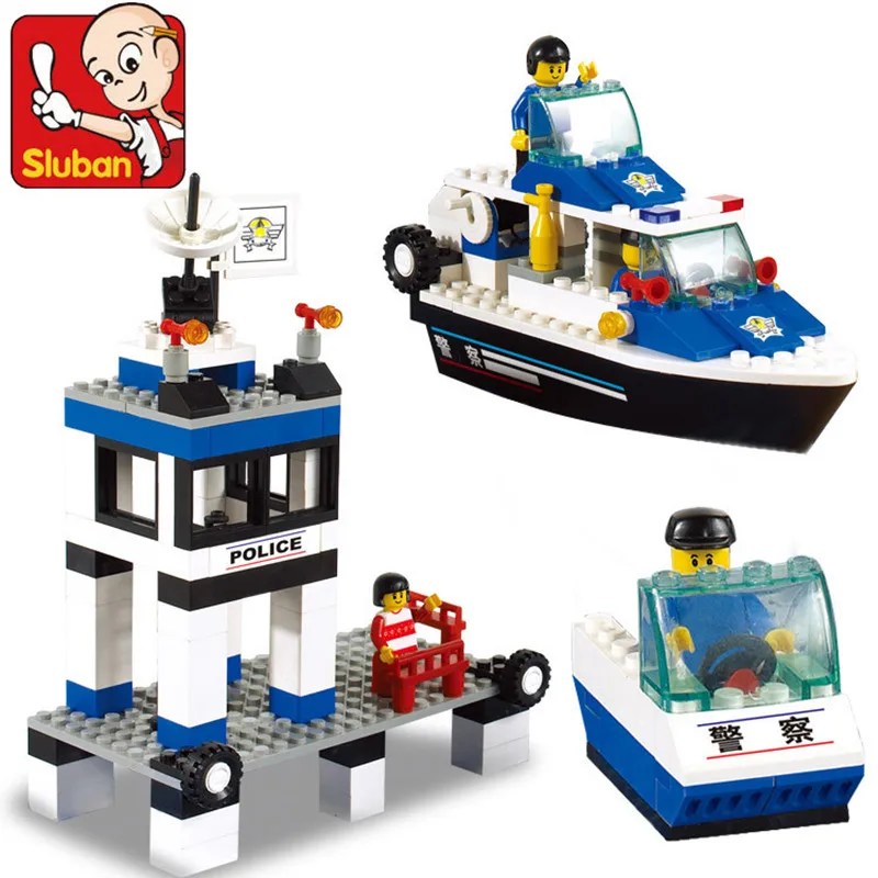 Sluban 206Pcs Building Blocks City Police Maritime Rescue Team DIY Wrecking Crew Children's Educational Toys for Children
Sluban 206Pcs Building Blocks City Police Maritime Rescue Team DIY Wrecking Crew Children's Educational Toys for Children