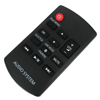 NEW Original remote control For Panasonic RAK-SC989ZM SC-HC05 Bluetooth Sound System Dock Audio System
NEW Original remote control For Panasonic RAK-SC989ZM SC-HC05 Bluetooth Sound System Dock Audio System