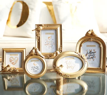 European Style Elegant Bird Round Oval Square Shape Picture Frame High Grade Royal Style Gold Photo Frame Home Decoration LFB669
European Style Elegant Bird Round Oval Square Shape Picture Frame High Grade Royal Style Gold Photo Frame Home Decoration LFB669