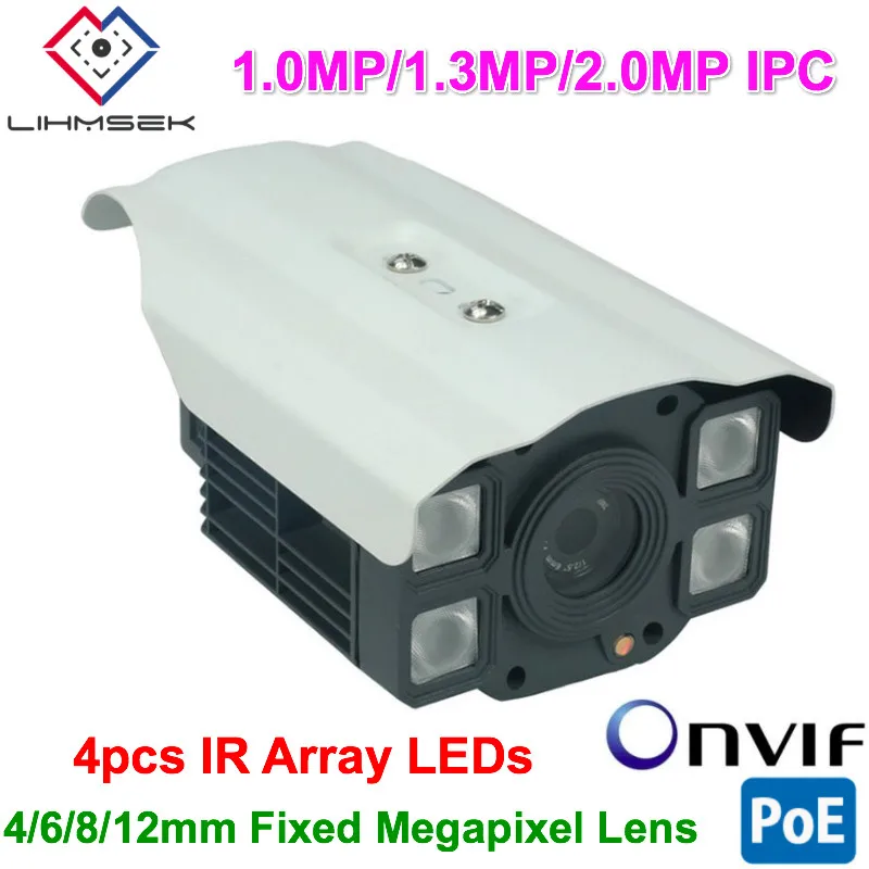 Lihmsek 80-100m Long Distance IR Range IP Camera Outdoor IP66 Waterproof 1MP 1.3MP 2.0MP 1080P Video IP Camera For Surveillance
Lihmsek 80-100m Long Distance IR Range IP Camera Outdoor IP66 Waterproof 1MP 1.3MP 2.0MP 1080P Video IP Camera For Surveillance