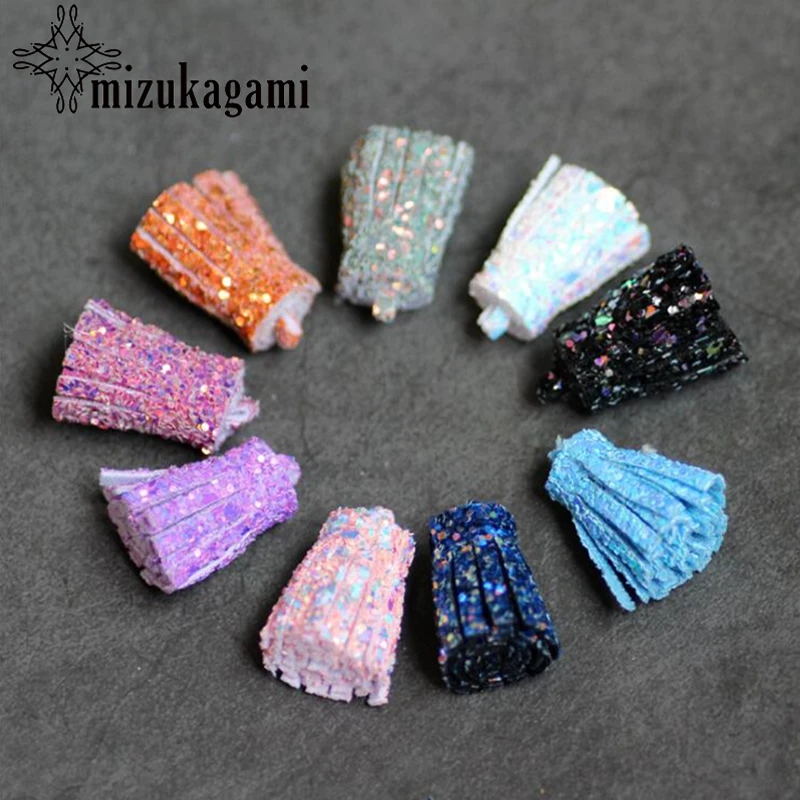 Korean Laser Fringes Tassel Charms 10pcs/lot For DIY Fashion Earrings Making Jewelry
Korean Laser Fringes Tassel Charms 10pcs/lot For DIY Fashion Earrings Making Jewelry