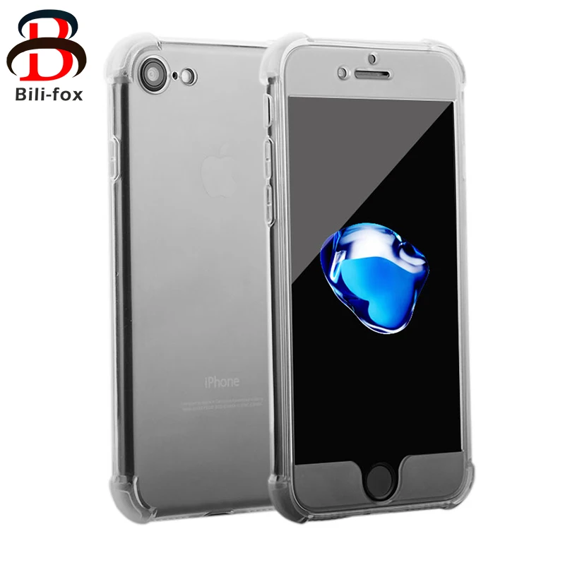 For iPhone 7 Case Clear Transparent TPU Cases for iPhone 7 Plus 2 Layer Silicone Cover 360 Full Cover Protection Accessories
For iPhone 7 Case Clear Transparent TPU Cases for iPhone 7 Plus 2 Layer Silicone Cover 360 Full Cover Protection Accessories